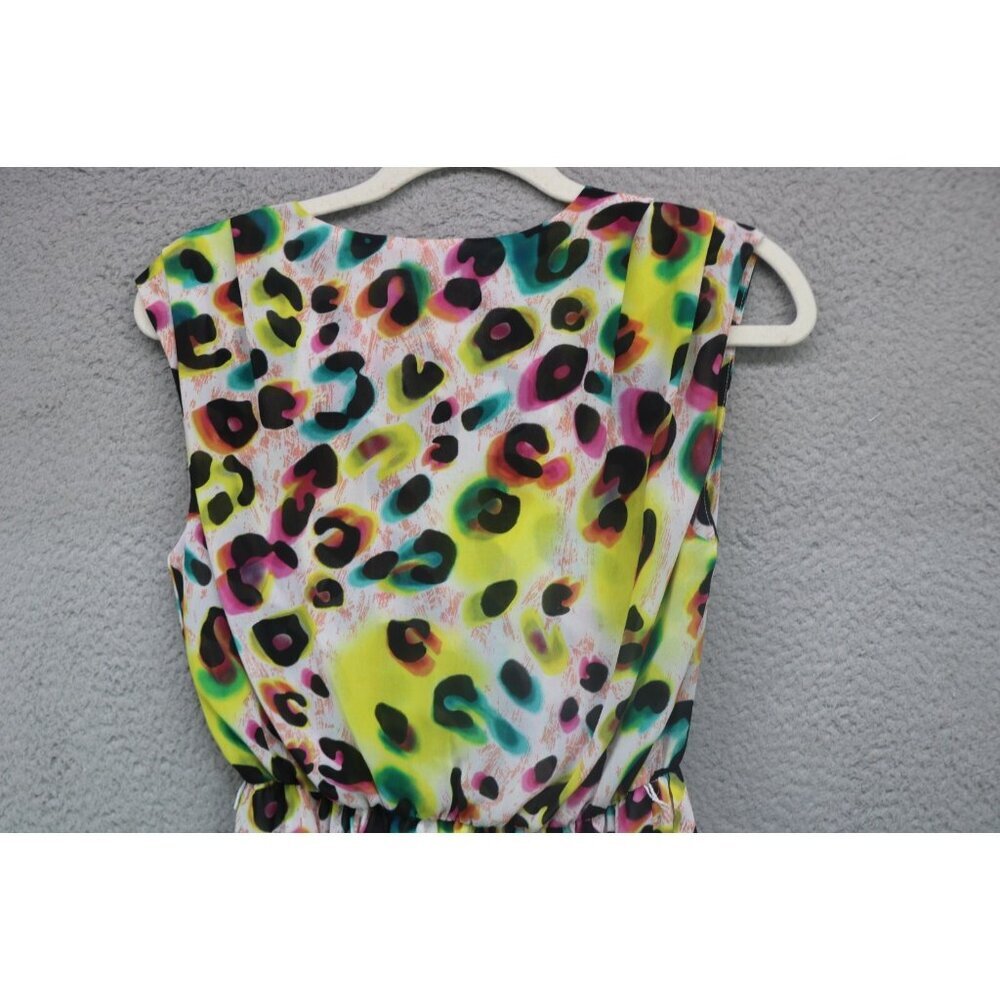 XOXO Chiffon Colorful Asymmetrical Dress-Size Medium-Pockets-Fairy-Whimsigoth - Picture 12 of 13